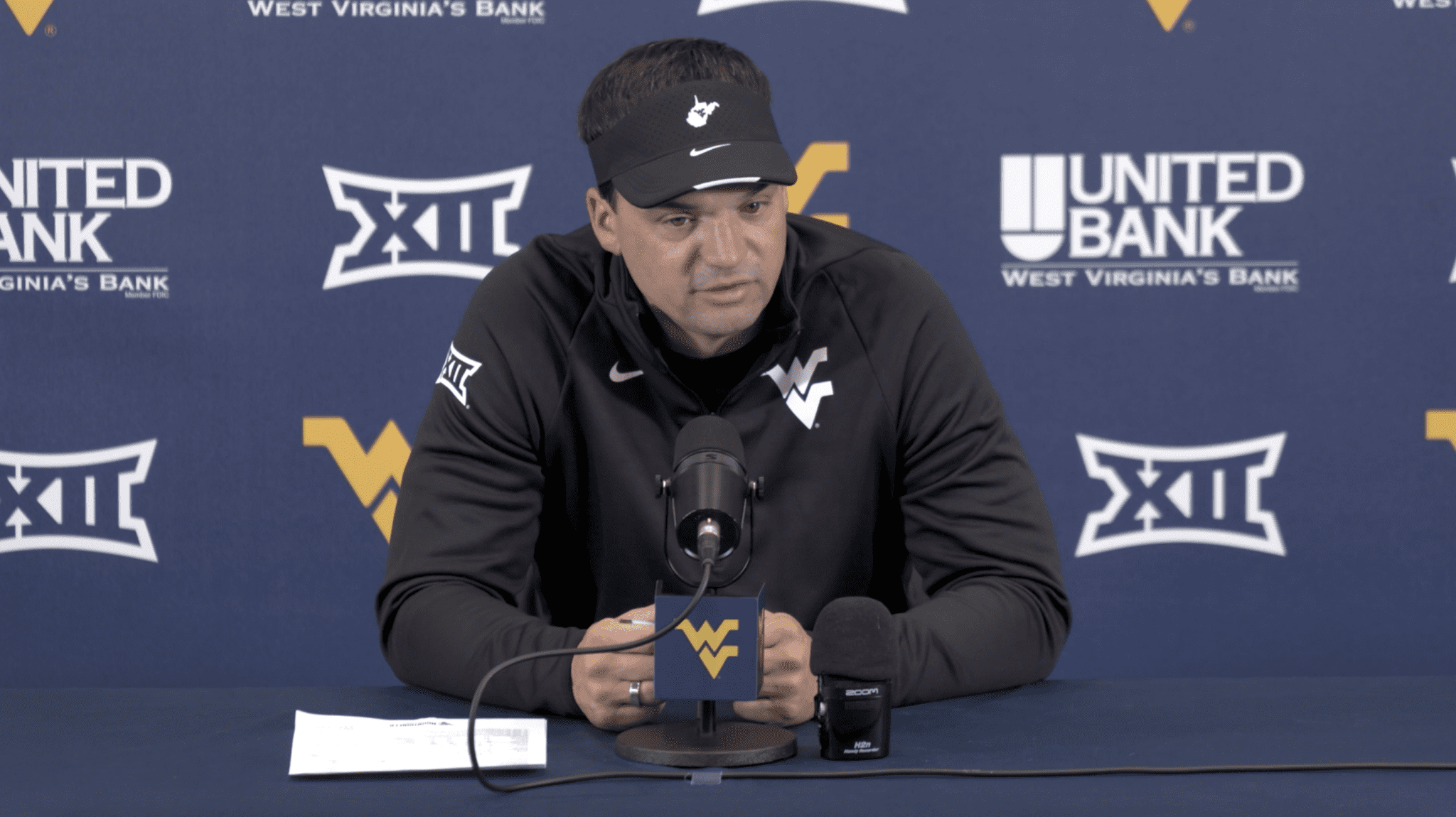 WVU Football HC Neal Brown